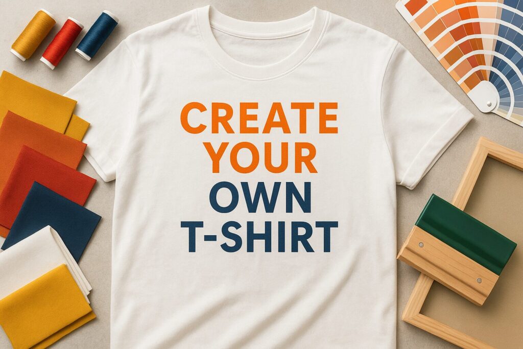 世界に一つのオリジナルTシャツを作ろう！デザイン・印刷・生地をわかりやすく解説