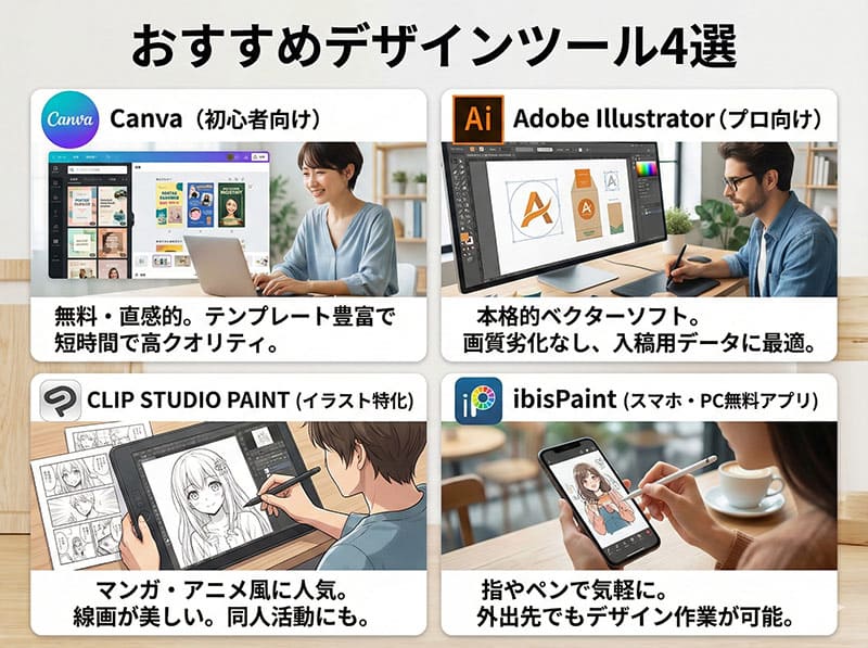 おすすめデザインツール4選
