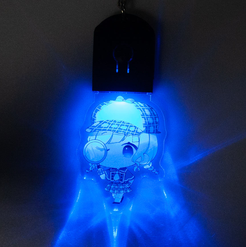 LEDライト付きアクキー