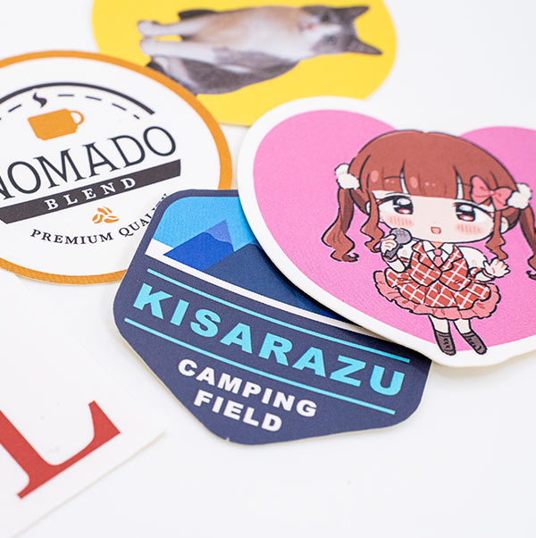 ダイカットシール・スタンダード キャストコート+PP