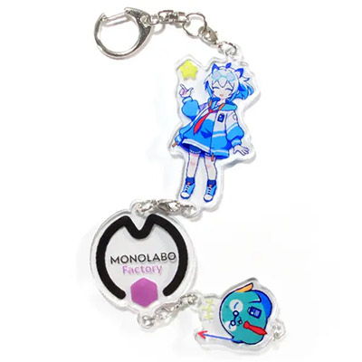 つながるアクキー