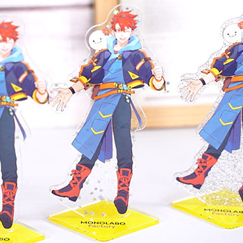 ラメ入りアクリルスタンド（アクスタ）