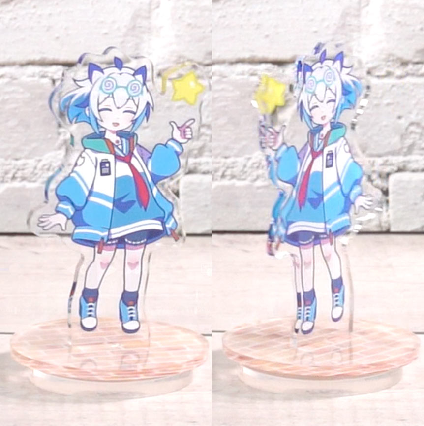 回転アクスタ