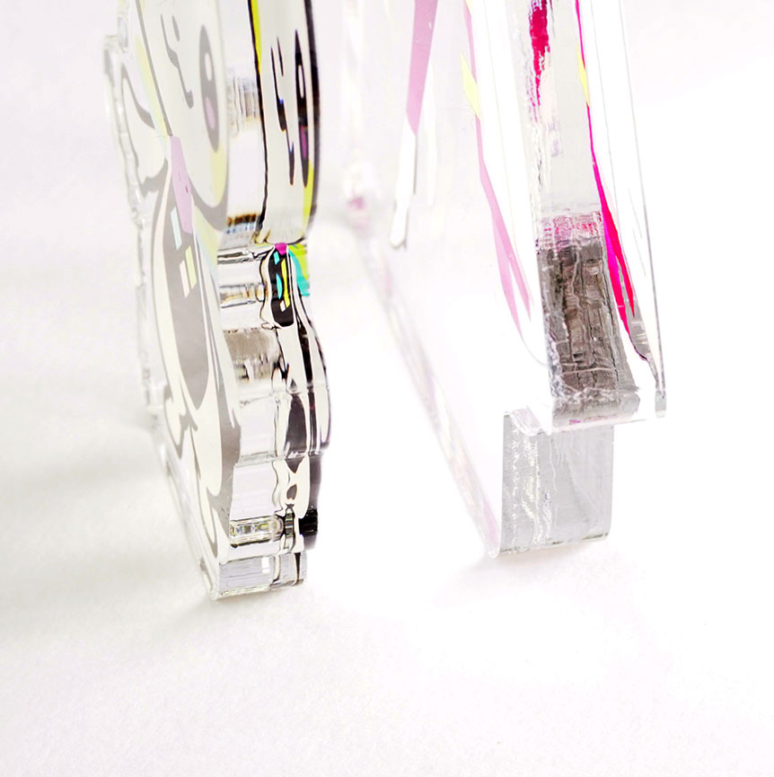 アクリルブロック・ダイカット