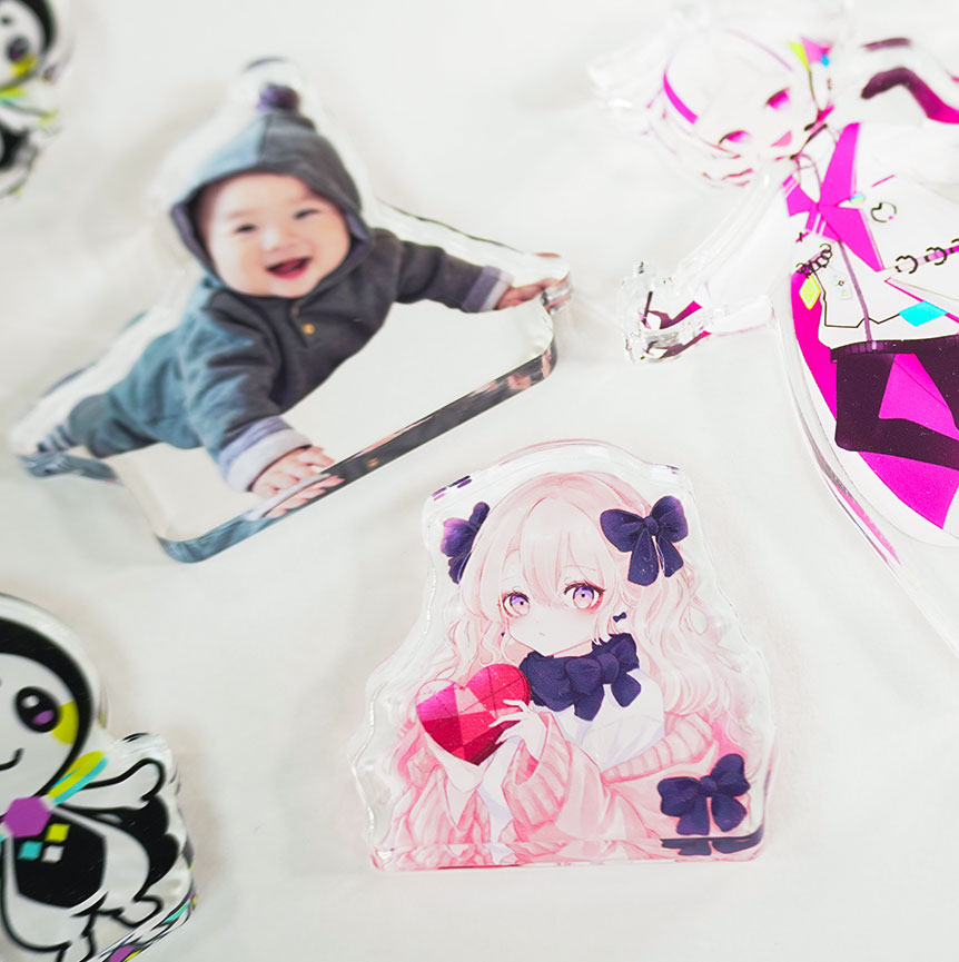 アクリルブロック・ダイカット