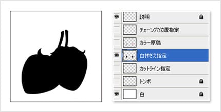 白押さえデータ作成