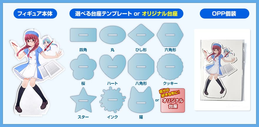 アクリルフィギュア