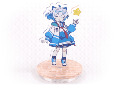 回転アクスタ