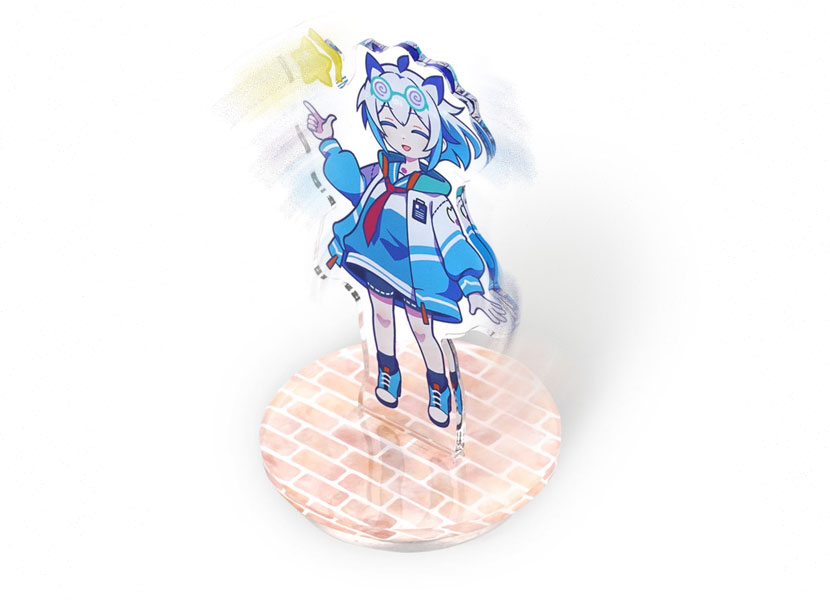 回転アクスタ