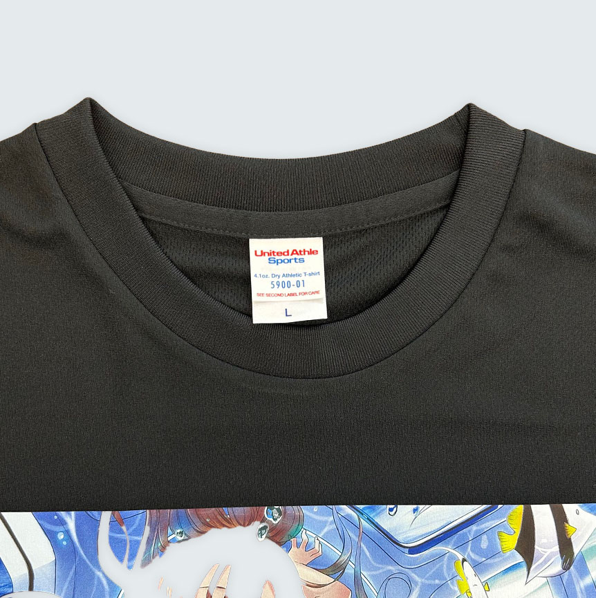 590001 4.1オンス ドライアスレチック カモフラージュ Tシャツ